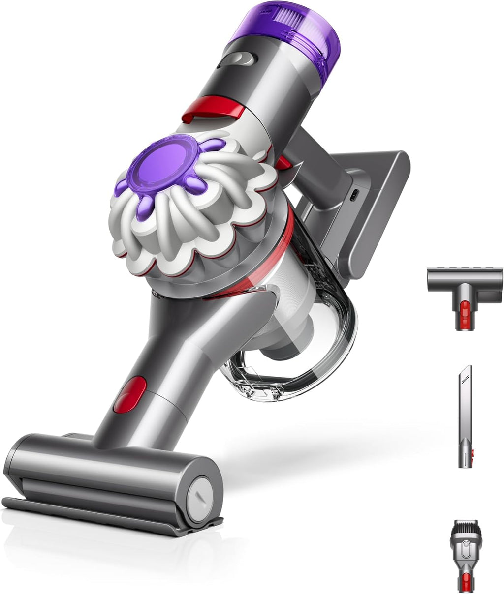 Dyson Car+Boat Handheld Vacuum, Cordless and Lightweight, Cleans Hard Surfaces and Upholstery, 115AW, 2 Power Modes, Up to 50 Minutes²