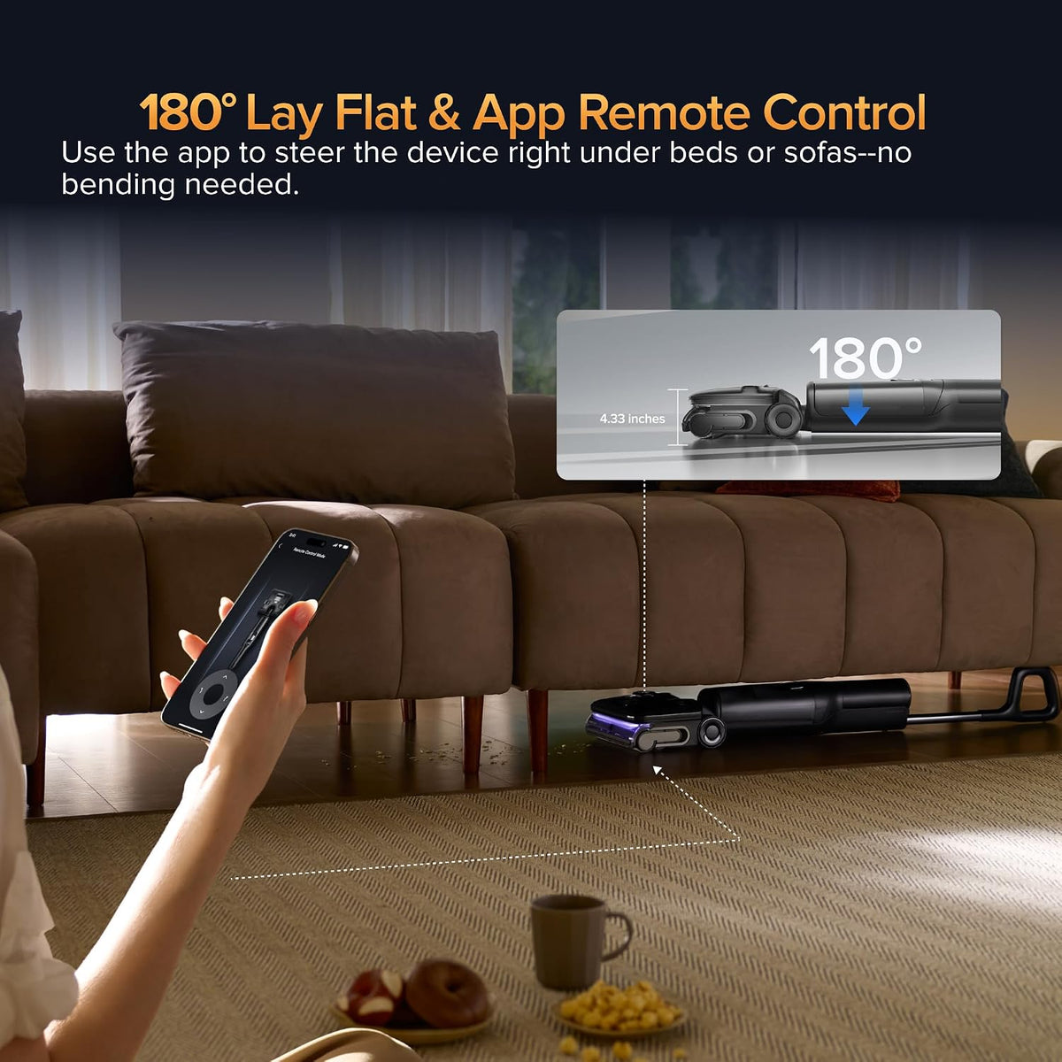 roborock F25 Ultra Steam Wet Dry Vacuum Mop, 356°F Steam, 187°F Hot Water