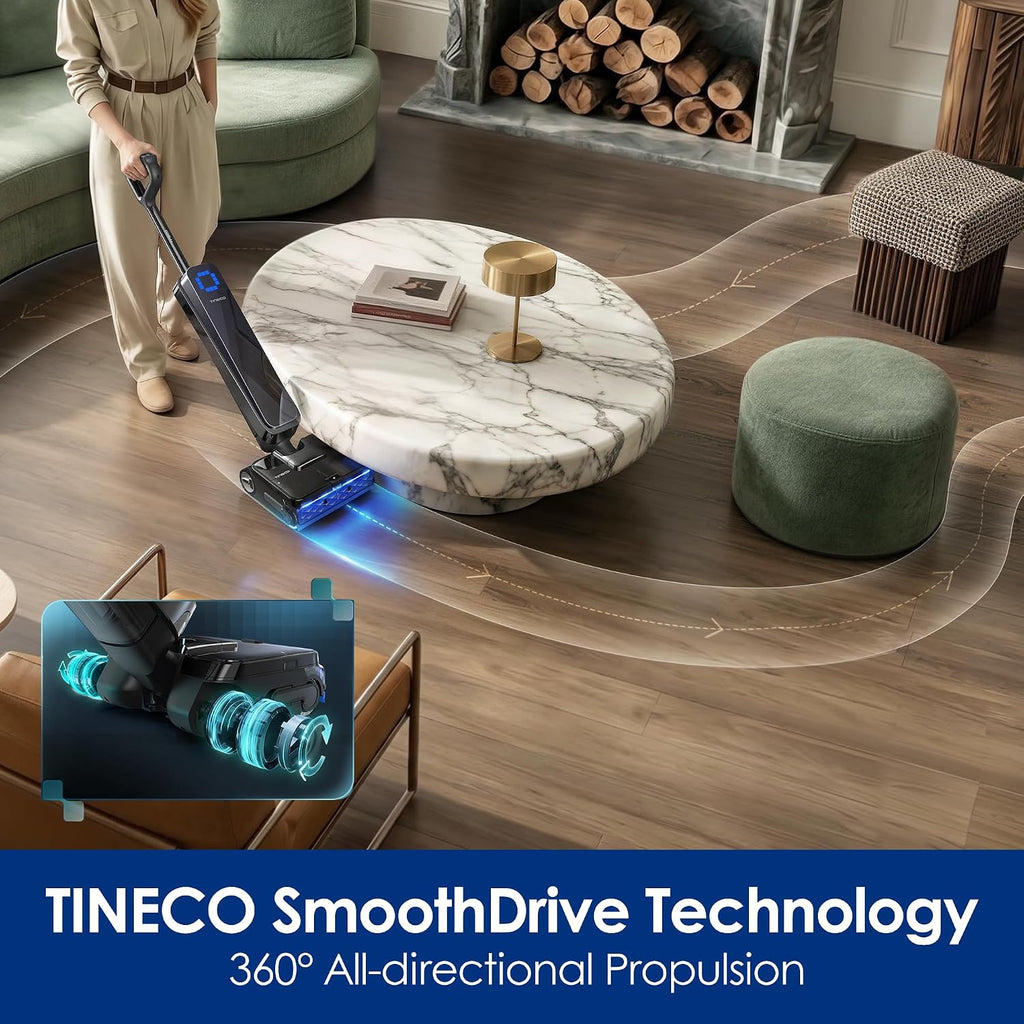 Tineco Floor ONE Station S9 Scientist Pro Vacuum Mop with 5L Water Storage