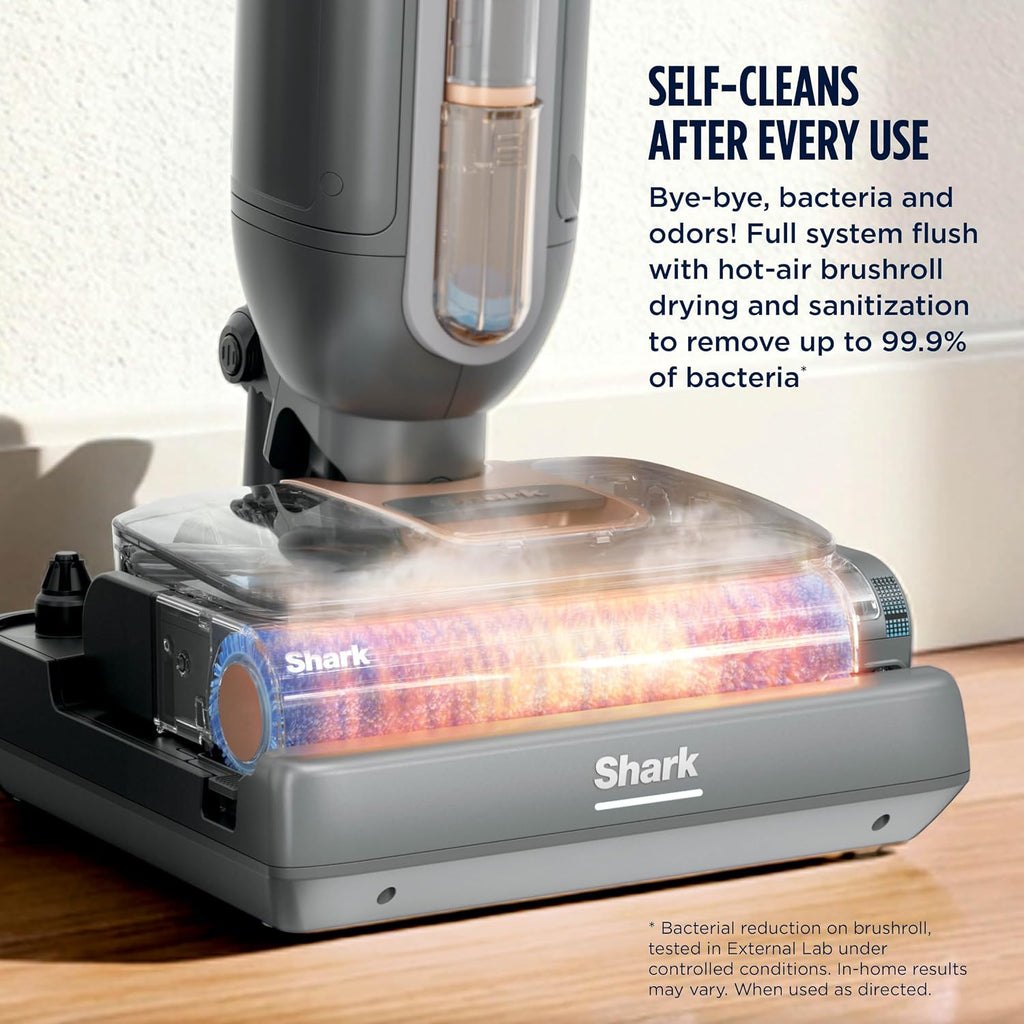 Shark AquaReach PRO Cordless Vacuum + Mop with Reach Wand, Charcoal, WD563