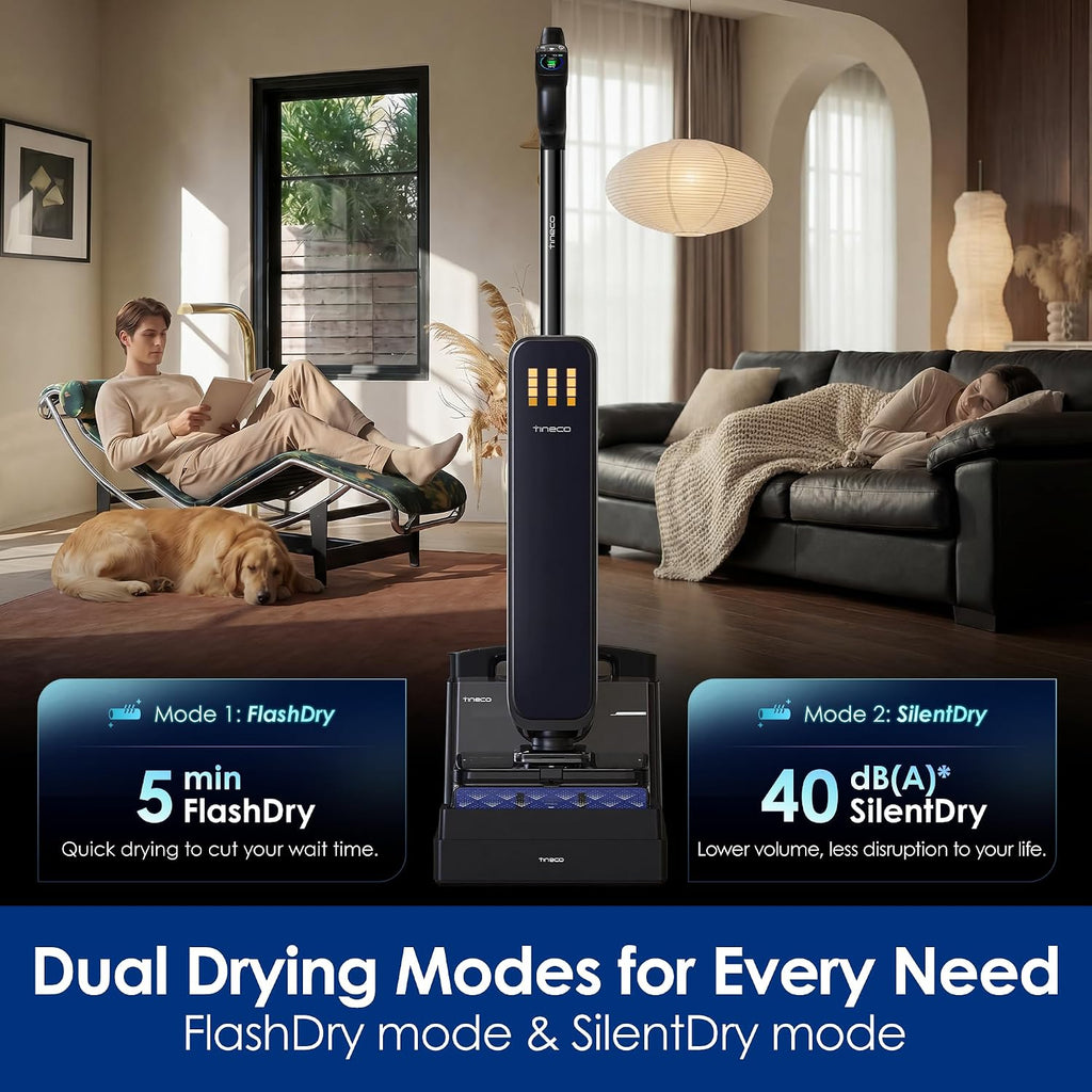 Tineco Floor ONE Station S9 Scientist Pro Vacuum Mop with 5L Water Storage