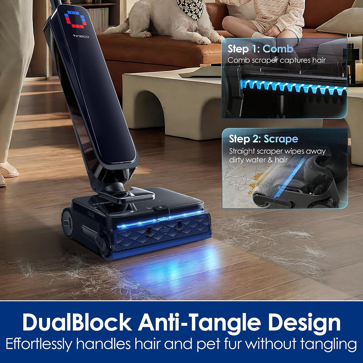 Tineco Floor ONE Station S9 Scientist Pro Vacuum Mop with 5L Water Storage
