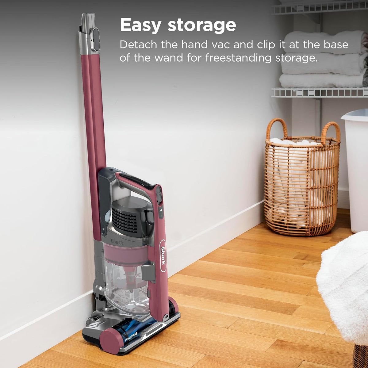Shark Cordless Vacuum Cleaner, Red, IZ362H