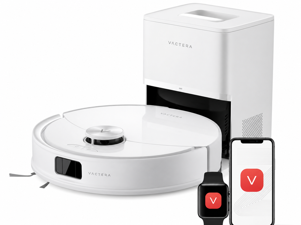 Vactera Robot Vacuum and Mop 10,000Pa Suction