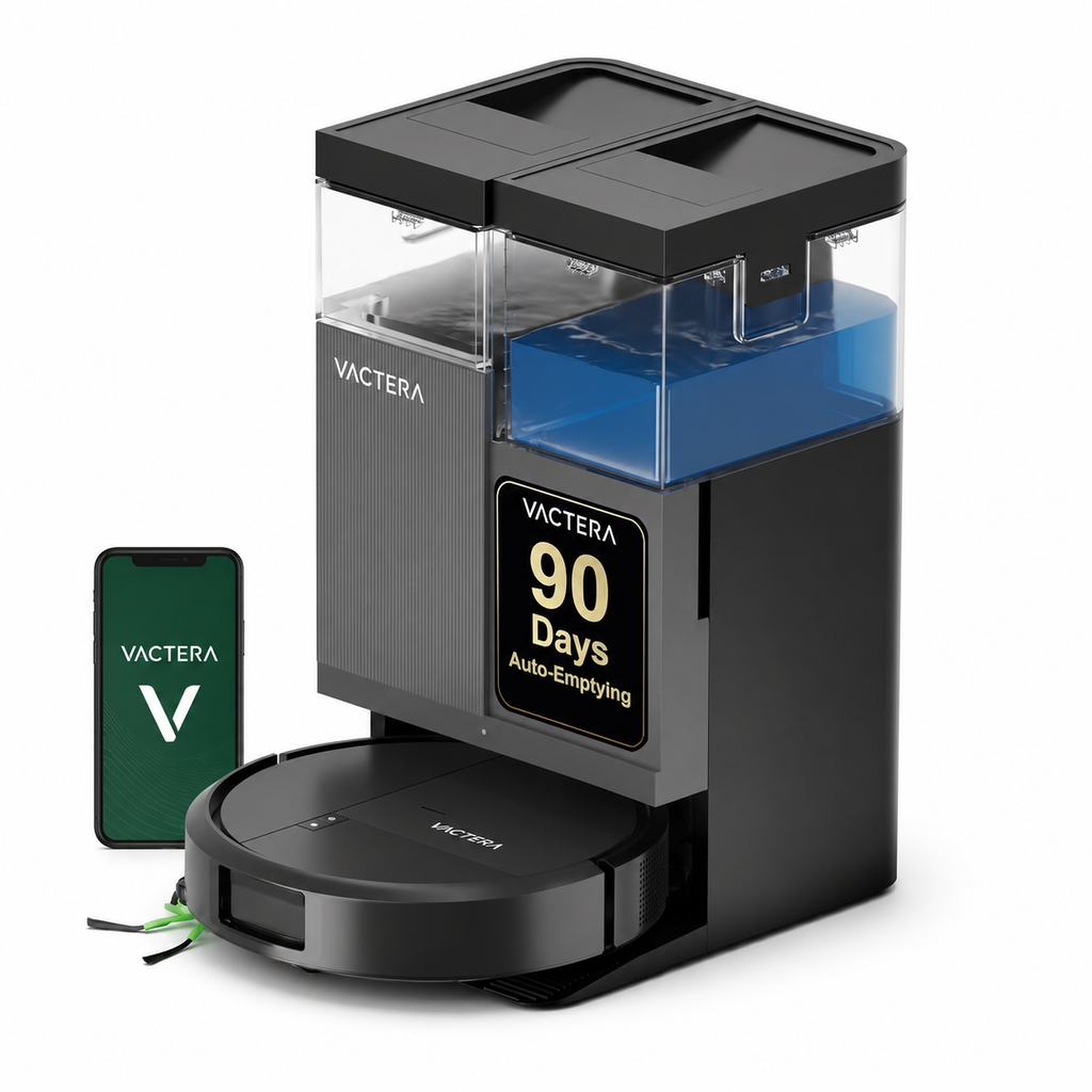 Vactera Robot Vacuum & Mop, 20,000Pa Suction